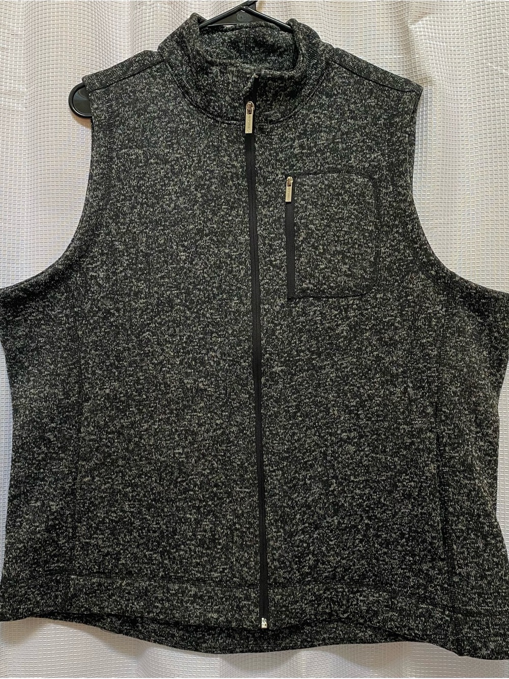 Men’s CALVIN KLEIN 1X Sweater Vest Black Marled